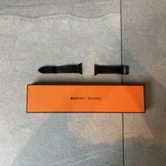 Apple Watch Hermès シンプルトゥール 42 mm 黒レザー