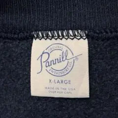 pannill スウェット　ヴィンテージ 80s ネイビーのサムネイル
