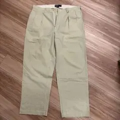 90s ポロバイラルフローレン シアサッカー ツータックワイドパンツ