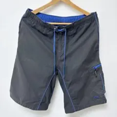 RUSTY ショートパンツ ブラック ブルー　水着のサムネイル