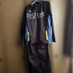 SVOLME ジャージ 上下セット ブラック ブルーのサムネイル