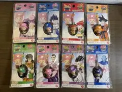 ドラゴンボール ワンピース ストラップ 8個セット