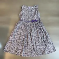 moo non non 花柄ノースリーブワンピース 150cm