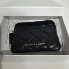 CHARLES & KEITH ブラック コインケース