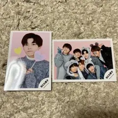 なにわ男子 長尾謙杜 集合 ミニフォト グリフォ 2020