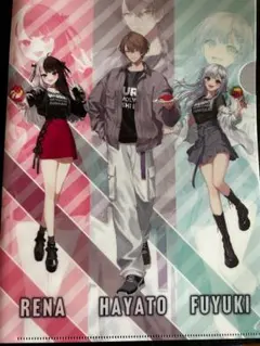 にじさんじ クリアファイル くら寿司コラボ