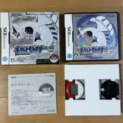 【美品】ポケットモンスター 銀 ソウルシルバー ポケウォーカー付き