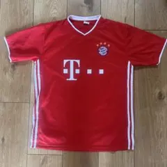 FC Bayern Munchen 赤 Vネックシャツゲームシャツ