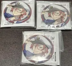 文豪ストレイドッグス　横浜廻遊　グリッター缶バッジ　中原中也　3点セット