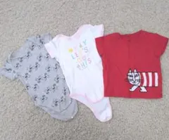 ユニクロ　リサラーソン　Tシャツ　ロンパース　３枚セット