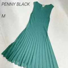 PENNYBLACK　マックスマーラ　ノースリーブプリーツニットワンピース　春夏のサムネイル