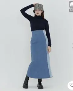 TINA JOJUN デニム マーメイドスカート Mサイズ