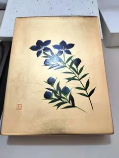 特選金漆絵 文箱 赤い漆器 - メルカリ