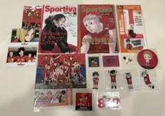 ハイキュー 音駒 黒尾鉄朗 孤爪研磨 ステッカー ショーセツ 特典