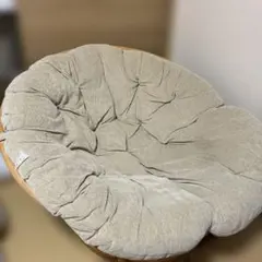 美品 ニトリ廃盤 パパサンチェア 一人掛けソファ ラタン 籐 リラックス