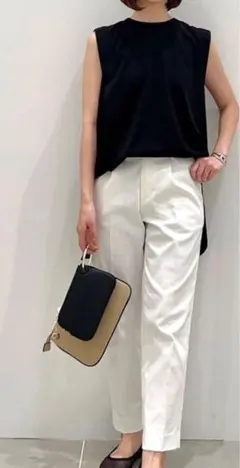 UNFILO 冷感UVケアノースリーブカットソーL美品のサムネイル