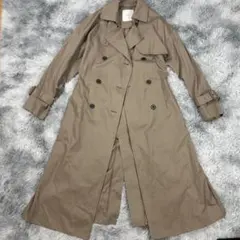 グリーンレーベルリラクシング ロングトレンチコート 36