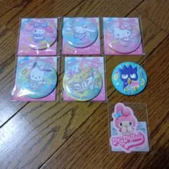 na様専用-オリジナル-缶ミラー バツマル缶バッチ、マイメロステッカー