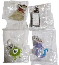 モンスターズインク めじるしアクセサリー　ガチャガチャ　マイク　セミコンプ