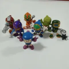 【激レア】愛の戦士レインボーマン フィギュア 7体フルコンプセット 昭和レトロ 激レア】愛の戦士レインボーマン フィギュア 7体フルコンプセット 昭和