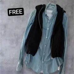 [値下げ]ブラック ダウンベスト フード付き 秋冬服