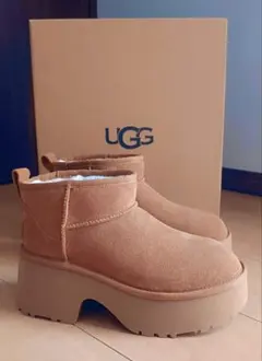 UGG アグ クラシック ウルトラ ミニ ニュー ハイツ ムートンブーツ 25