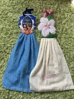 グアム刺繍ループ付タオル2枚セット