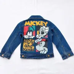 ミッキー デニムジャケット 100cm