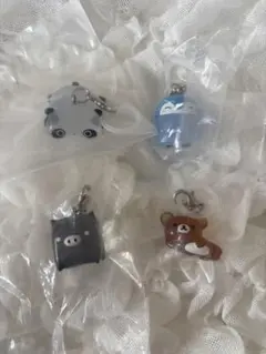 サンエックスマスコットチャーム　コウペンちゃんめじるしアクセサリー　4個セット