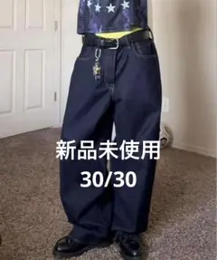 【新品未使用】GAP スーパーバギーデニム ダークリンス 30W30L