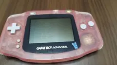 ゲームボーイアドバンス クリアピンク 本体