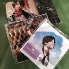 BTS ジョングク　タオル＆ハンカチセット