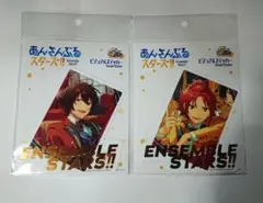 あんスタ ビジュアル ステッカー 朔間 凛月 衣更 真緒 セット