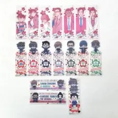 名探偵コナン　ブックマークコレクション　しおり　17枚　シークレット