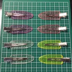 前髪クリップ ヘアクリップ 8本セット