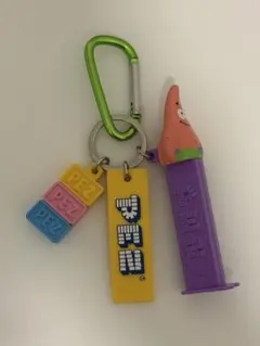 PEZ ペッツ　スポンジボブ　キーチャーム パトリック