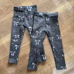 ZARA ⭐️104 キッズ　レギンス　2点セット