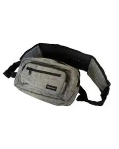 【新品、未使用】2WAY ショルダーバッグ ヒップシート デニムグレー
