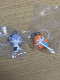 エヴァンゲリオンめじるしアクセサリー アスカとカヲル