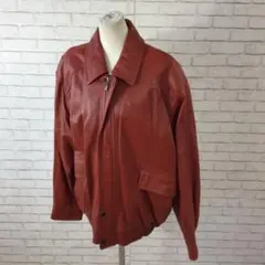 ★1.9 h489 セレクテッド ジャンパー L 羊革 レザー ジャケット