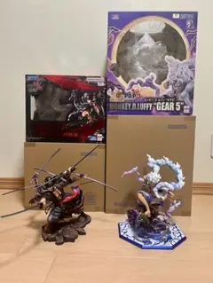 ワンピース　pop maximum ルフィ　ギア5 ゾロ　阿修羅　セット
