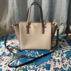ケイトスペード　バイカラー　ショルダーバッグ