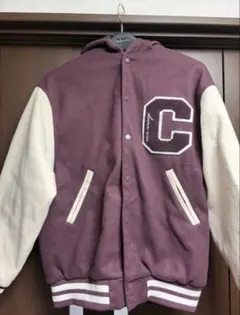 Cロゴ刺繍 スタジャン COLUMBUS ATHLETE - メルカリ