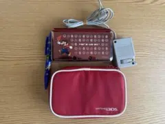Nintendo 3DS レッド 本体とケース、ゲームソフト8本付き