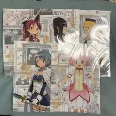 SEGA限定 劇場版 魔法少女まどか☆マギカ クリアファイル 5枚セット