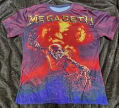 Megadeth メガデス　両面フルプリント Tシャツ