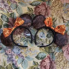 ディズニー ハロウィン限定 ミニー カチューシャ 2個セット