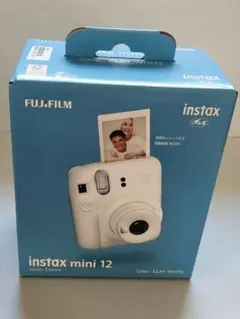 新品未開封　FUJIFILM instax mini 12 クレイホワイト 本体