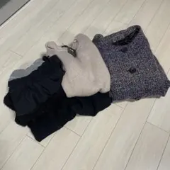 レディース服　カジュアルまとめ売り 冬用コート入りのサムネイル