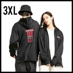 新品★adidas★黒★M★ADILENIUMオーバーサイズトラックジャケット adidas ブルゾン ジャンバー Adilenium シーズン 2 オーバーサイズ